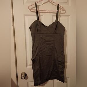 Tinsle Town Olive Green 💚 Midi Dress